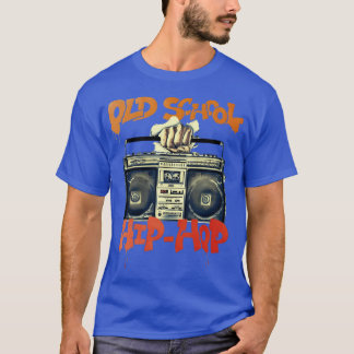Oude School Hip Hop-vrienden T-shirt