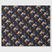 Oude school houden cadeaupapier (Vlak)