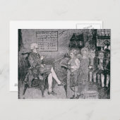 Oude School in Pennsylvania Briefkaart (Voorkant / Achterkant)