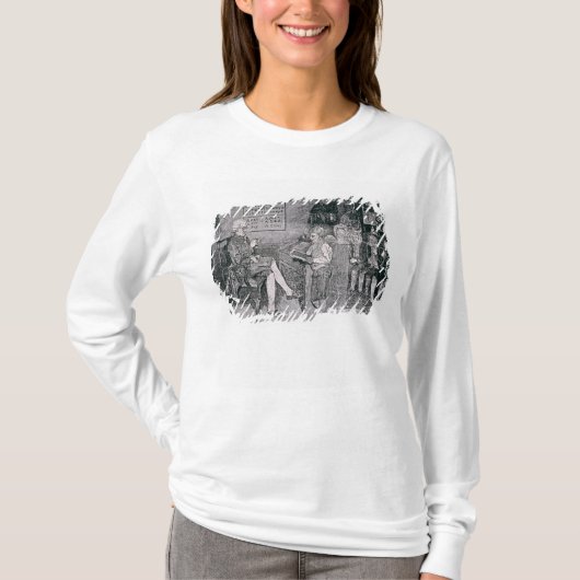 Oude School in Pennsylvania T-shirt (Voorkant)
