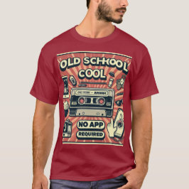 Oude school is cool t-shirt