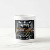 Oude school koffiemok (Center)