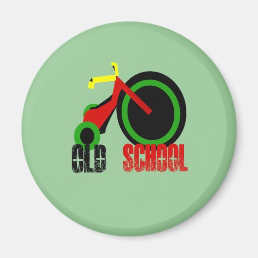 Oude school magneet (Voorkant)