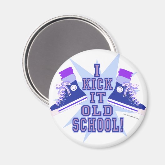 Oude school magneet (Voorkant / Achterkant)