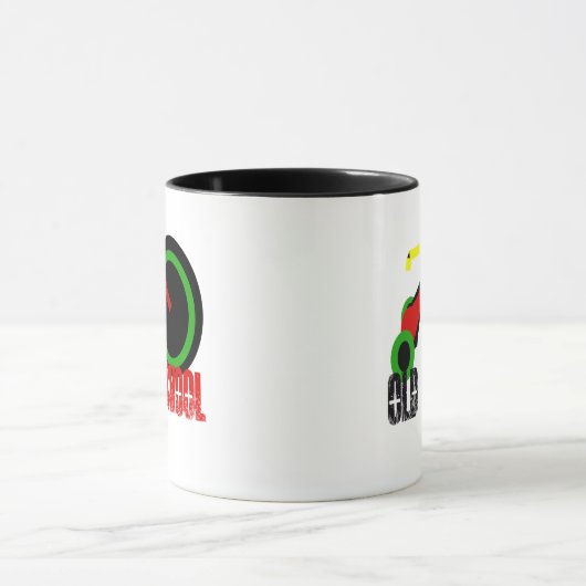 Oude school mok (Midden)