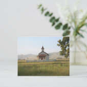 Oude school nabij Big Sur Briefkaart (Staand voorkant)