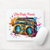 Oude school, nieuwe plons. muismat (Met muis)