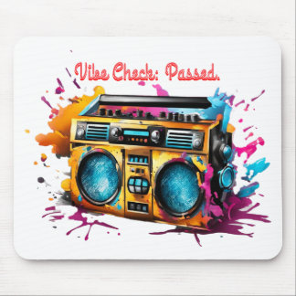 Oude school, nieuwe plons. muismat