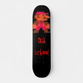 Oude school persoonlijk skateboard (Voorkant)