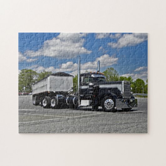 Oude School Pete Puzzle Legpuzzel (Horizontaal)