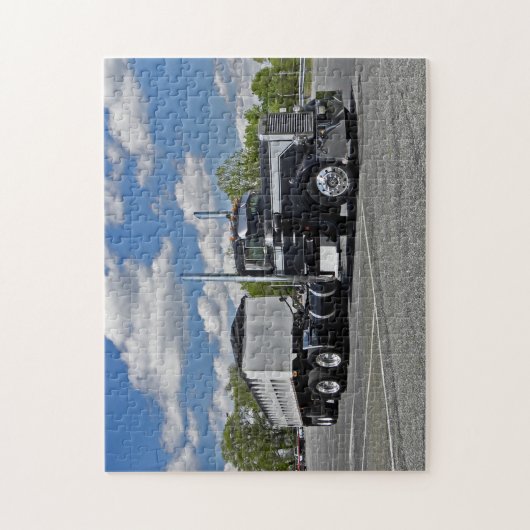 Oude School Pete Puzzle Legpuzzel (Verticaal)