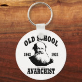 Oude School - Peter Kropotkin Sleutelhanger (Voorkant)