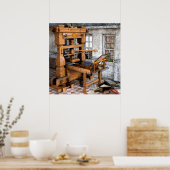 Oude school poster (Keuken)