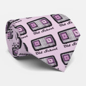 Oude school Radio Retro  Stropdas (Opgerold)