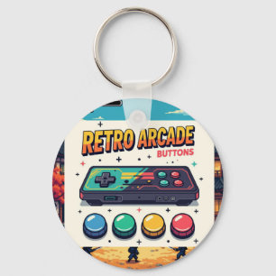 Oude school - Retro Rewind Sleutelhanger