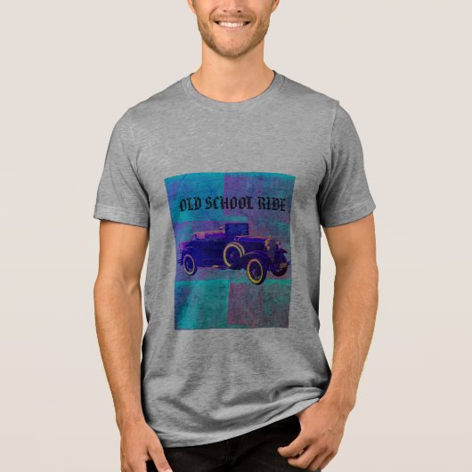 Oude School Ride T-Shirt (Voorkant)