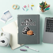 Oude School Rock and Roll Sticker (iPad Cover)