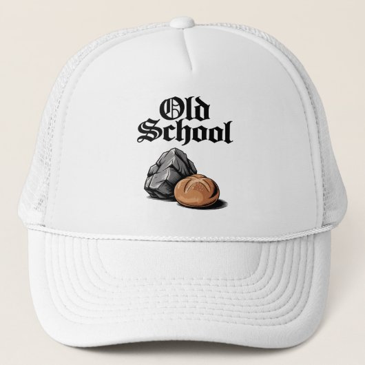 Oude School Rock and Roll Trucker Pet (Voorkant)