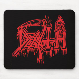 Oude school rode logo mousepad muismat