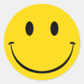 Oude school ronde sticker (Voorkant)