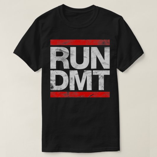  oude school RUN DMT 90-stijl Partij Pullove T-shirt (Design voorkant)