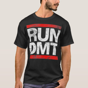 oude school RUN DMT 90-stijl Partij Pullove T-shirt