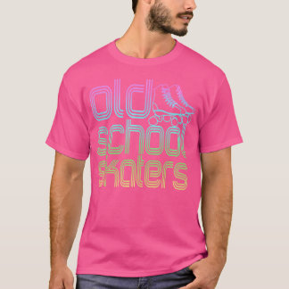 Oude School Skaters Roller Skeen Skate Skater T-shirt
