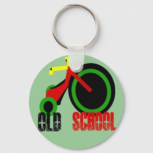 Oude school sleutelhanger (Voorkant)