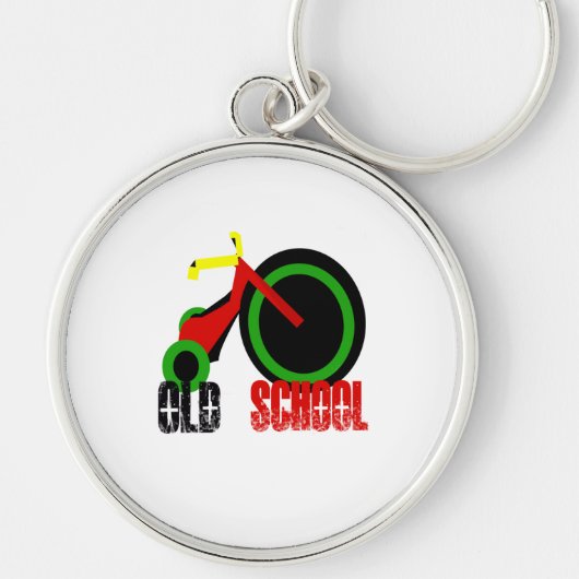 Oude school sleutelhanger (Voorkant)