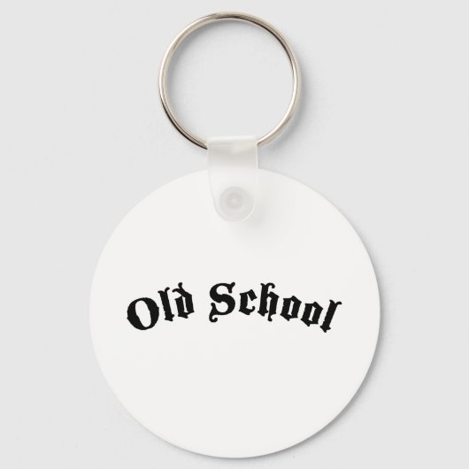 Oude school sleutelhanger (Voorkant)