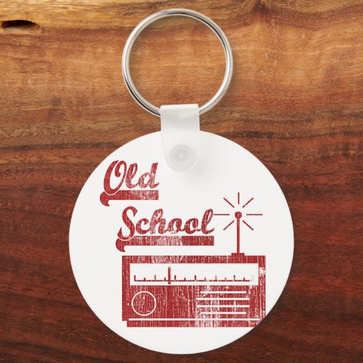 Oude school sleutelhanger (Voorkant)