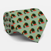 Oude school stropdas (Opgerold)