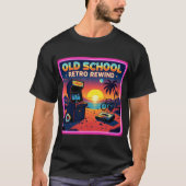 Oude school t-shirt (Voorkant)