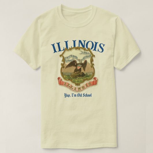 Oude School T-Shirt (Design voorkant)