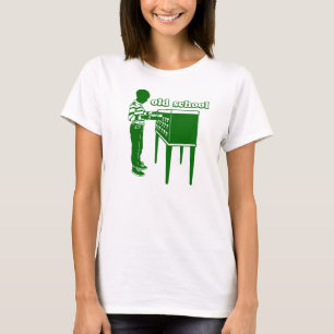 Oude school t-shirt