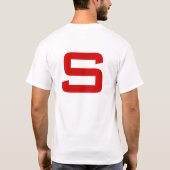 oude school t-shirt (Achterkant)