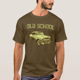 Oude school t-shirt