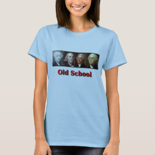 Oude school t-shirt