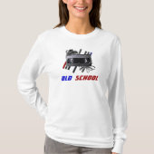 Oude school t-shirt (Voorkant)