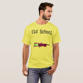 Oude School T - shirt 2 (Voorkant volledig)