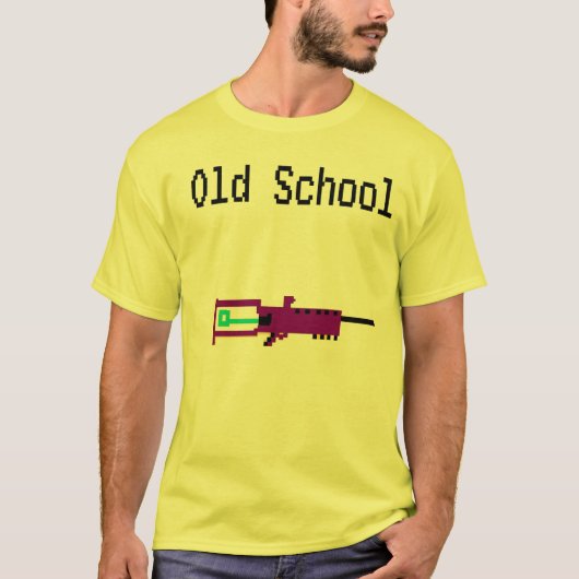 Oude School T - shirt 2 (Voorkant)