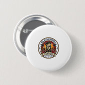 Oude School Tattoo Kat Cute Kitty Ontwerp - Oud Sc Ronde Button 5,7 Cm (Voorkant /achterkant)