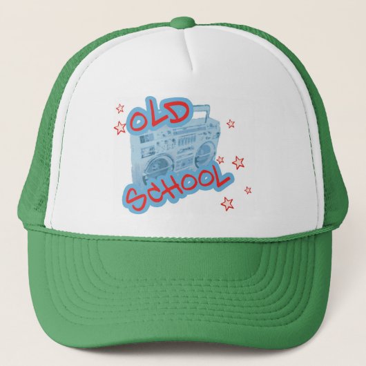 oude school trucker pet (Voorkant)