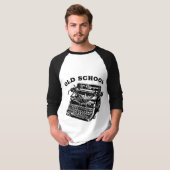 OUDE SCHOOL TYPEWRITER T-SHIRTS T - SHIRTS (Voorkant volledig)