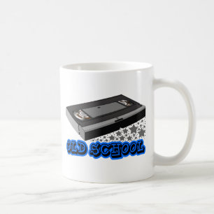 Oude school vhs koffiemok