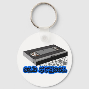 Oude school vhs sleutelhanger
