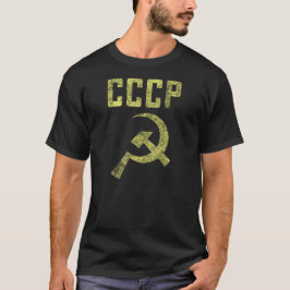 Oude School Weathered Sovjet-CCCP-Shirt T-shirt