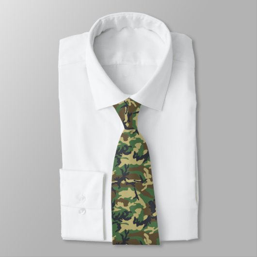 Oude School Woodland Camo Stropdas (Gebonden)