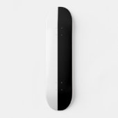 OUDE SCHOOL ZWART EN WITTE DECK SKATEBOARD (Voorkant)