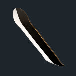 OUDE SCHOOL ZWART EN WITTE DECK SKATEBOARD<br><div class="desc">Draai de halve pijp op de manier waarop hij OR.. is. Pas het aan met je eigen persoonlijke flair!</div>